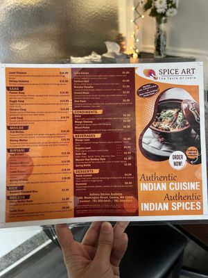Menu photo 2 Spice Art Canton, MA
