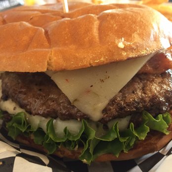 Grinderz - Double cheeseburger with bacon please - Burgers Near Me - Huntington Beach, California