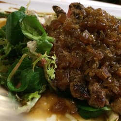 Teriyaki beef with salad...