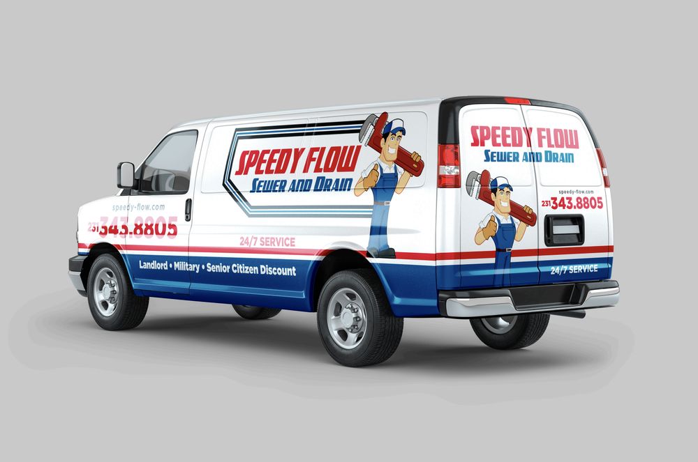 Slide of Speedy Flow Sewer and Drain