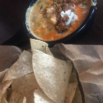 Torchy's Tacos - Queso had so many great elements - Tacos Near Me - Highlands Ranch, Colorado Torchy's Tacos - Queso had so many great elements - Tacos Near Me - Highlands Ranch, Colorado