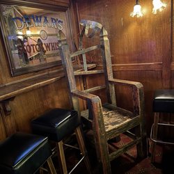 Maui Sugar Mill Saloon - Interesting chair near the bar area.