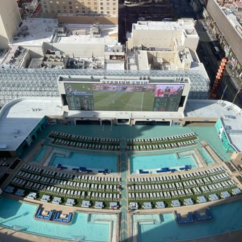 Circa - Our view! OMG LOVED IT - Casinos Near Me - Las Vegas, Nevada