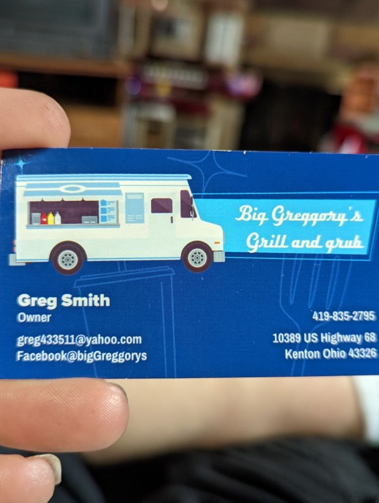 BIG GREGGORY’S GRILL AND GRUB Updated August 2024 10389 US Highway