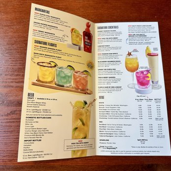 Red Lobster - Beverage Menu - Seafood Near Me - Valencia, California Red Lobster - Beverage Menu - Seafood Near Me - Valencia, California
