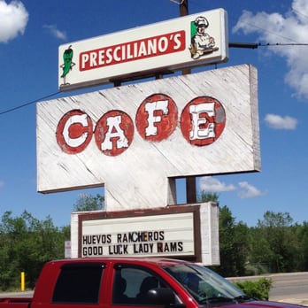 Prescilliano's Cafe - Sign outside - Tex-Mex Near Me - Cuba, New Mexico Prescilliano's Cafe - Sign outside - Tex-Mex Near Me - Cuba, New Mexico