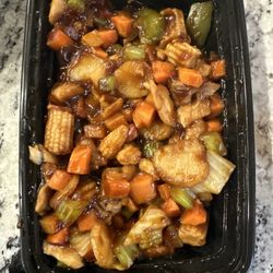 Speedy Wok - Kung Po Chicken with no chicken.