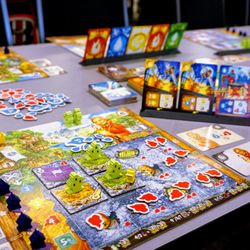 Penny Arcade Expo: PAX Prime - Tribes of the Wind Board Game in Tabletop Freeplay.
