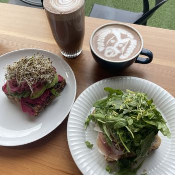 Café Hagen - Hot Kakao, Grilled Brie & Prosciutto Toast. Red Beets & Avocado Toast - Scandinavian Near Me - Seattle, Washington Café Hagen - Hot Kakao, Grilled Brie & Prosciutto Toast. Red Beets & Avocado Toast - Scandinavian Near Me - Seattle, Washington