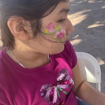 Candy Face Painting - Roses - Party & Event Planning Near Me - Scottsdale, Arizona Candy Face Painting - Roses - Party & Event Planning Near Me - Scottsdale, Arizona
