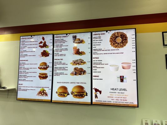 Menu photo 3 Crimson Coward Frisco, TX