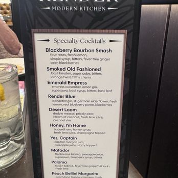 Render Modern Kitchen - Menu - Restaurants Near Me - North Las Vegas, Nevada Render Modern Kitchen - Menu - Restaurants Near Me - North Las Vegas, Nevada