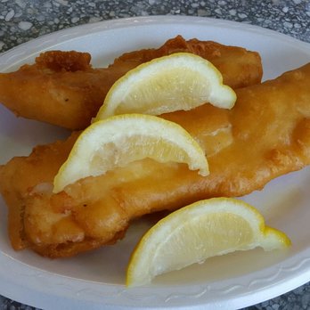 Quality Seafood - Fried Fish ($4.40 each), two pieces ordered here. Pretty good. - Seafood Markets Near Me - Redondo Beach, California