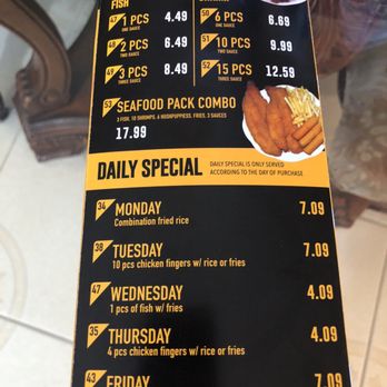 J's Chicken & Rice - the menu - Chicken Wings Near Me - Dallas, Texas