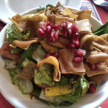 Maroush Express - Fattoush salad - Middle Eastern Near Me - London, XGL