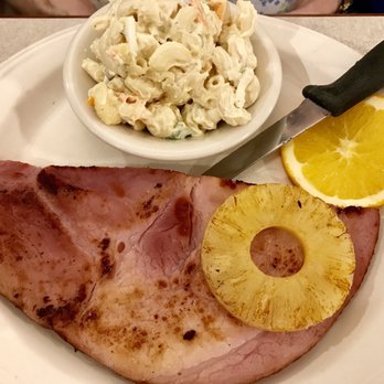 Town & Country II - Virginia Ham Steak w/ pineapple - $11.65 ... Comes w/ 2 sides, plus bread & butter. - Greek Near Me - Batavia, New York