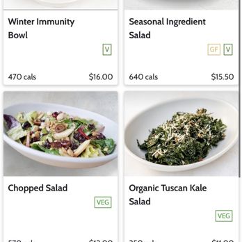True Food Kitchen - Menu - Vegetarian Near Me - Pasadena, California True Food Kitchen - Menu - Vegetarian Near Me - Pasadena, California
