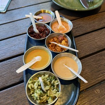 ChopnBlok - Montrose - Samples tray - African Near Me - Houston, Texas ChopnBlok - Montrose - Samples tray - African Near Me - Houston, Texas