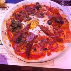 La Piazza Papa - Pizza merguez œuf