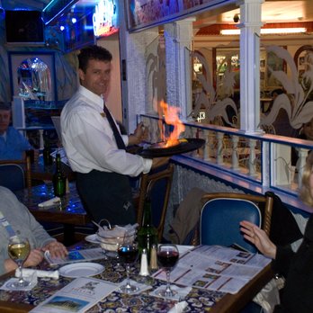 Hellas Restaurant - Flaming Saganaki - Bakeries Near Me - Tarpon Springs, Florida Hellas Restaurant - Flaming Saganaki - Bakeries Near Me - Tarpon Springs, Florida