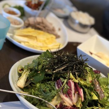Soram - Acorn salad & bosam - Korean Near Me - Ridgefield, New Jersey