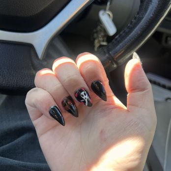 Luxury Nails - design i did not ask for - Nail Salons Near Me - El Dorado Hills, California