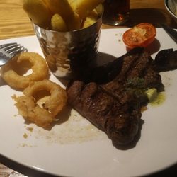Fountain Harvester - A steak meal at the Fountain