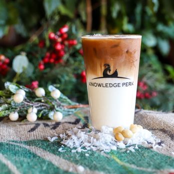 Knowledge Perk Coffee - Tropical Christmas Latte - Macadamia Nut, Coconut, Sea Salt - Coffee Roasteries Near Me - Rock Hill, South Carolina Knowledge Perk Coffee - Tropical Christmas Latte - Macadamia Nut, Coconut, Sea Salt - Coffee Roasteries Near Me - Rock Hill, South Carolina