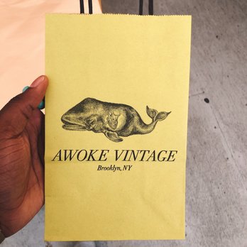 Awoke Vintage - Logo on bags. ( accessory bag) - Women's Clothing Near Me - Brooklyn, New York