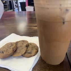 Kickin’ Sweets - Thai Coffee and Chocolate Chip Toffee Cookies.