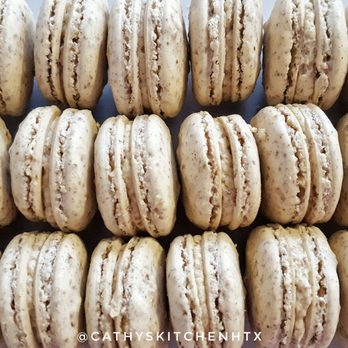 Cathy's Kitchen HTX - Pecan Macarons with a Maple-Pecan Buttercream - Caterers Near Me Cathy's Kitchen HTX - Pecan Macarons with a Maple-Pecan Buttercream - Caterers Near Me