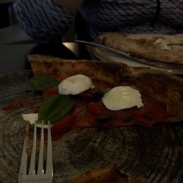 Pizza but we had already dug in! Pizza but we had already dug in!