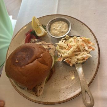 Oak & Ember Steakhouse - Fish sandwich great cole slaw too - Steakhouses Near Me - Stuart, Florida Oak & Ember Steakhouse - Fish sandwich great cole slaw too - Steakhouses Near Me - Stuart, Florida