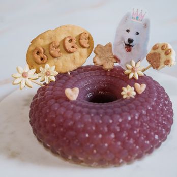 KK Barkery - Custom cake with chicken/beef filling - Pet Stores Near Me