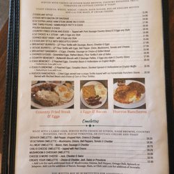 CJ's Diner - Menu as of Oct 2024