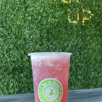Top Up - Pink Dragon Tea - Bubble Tea Near Me - Alameda, California