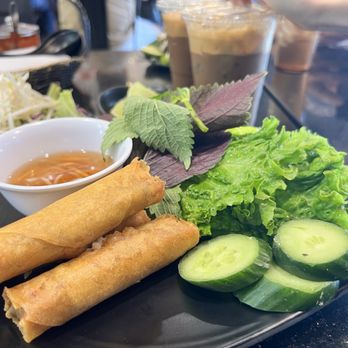 Quán Bún - Egg rolls are DELISH! - Vietnamese Near Me - Garden Grove, California
