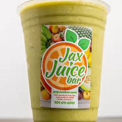 Jax Juice Bar - Weight loss Smoothie - Banana, Spinach, peanut butter, pineapple & Almond milk