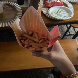 Supposedly a large fry.