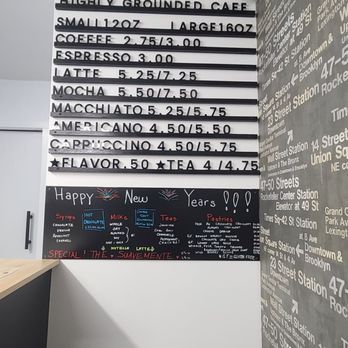 Highly Grounded Cafe - Menu and pricing - Coffee & Tea Near Me - Brooklyn, New York