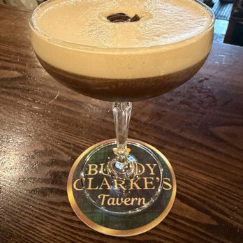 Buddy Clarke's Tavern - Espresso Martini - Beer Gardens Near Me - Scranton, Pennsylvania