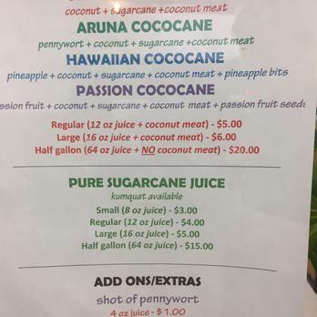 Cococane - Menu - Fruits & Veggies Near Me - Garden Grove, California Cococane - Menu - Fruits & Veggies Near Me - Garden Grove, California