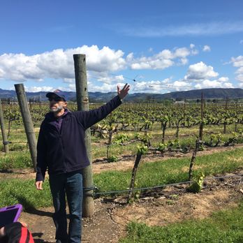 Green Dream Tours - Elie (our tour leader) educating us about Larson Family Winery and the Sonoma Valley. - Wine Tours Near Me Green Dream Tours - Elie (our tour leader) educating us about Larson Family Winery and the Sonoma Valley. - Wine Tours Near Me