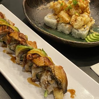 Hanabi Sushi - Dragon roll - Japanese Near Me - Mountain View, California Hanabi Sushi - Dragon roll - Japanese Near Me - Mountain View, California