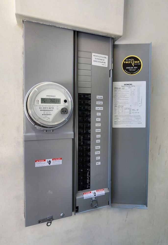 Slide of New Voltage Electric