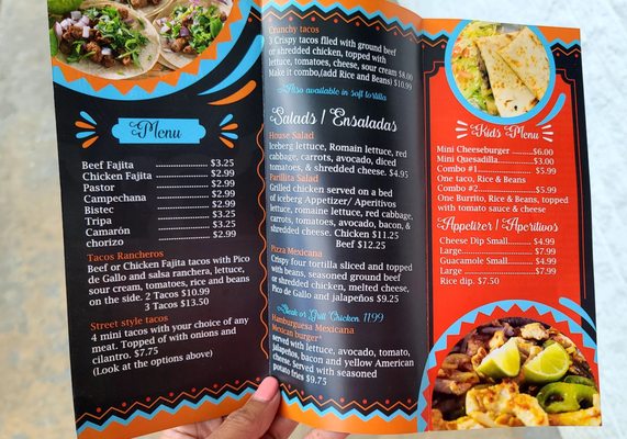 Menu photo 2 La Parrillita Manor, TX