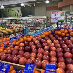 Great fruits and vegetables department.