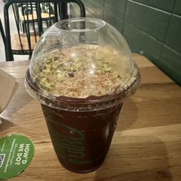 Dubai chocolate shake!
