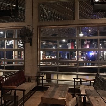 Oasis Texas Brewing - Outside area looking in. Love the country Texas feel. - Breweries Near Me - Austin, Texas