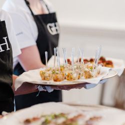 Grand Holland Estate - Passed hors d'oeuvres served during an event at The Grand Holland Social Club.